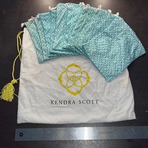 12 Kendra Scott dust bags
